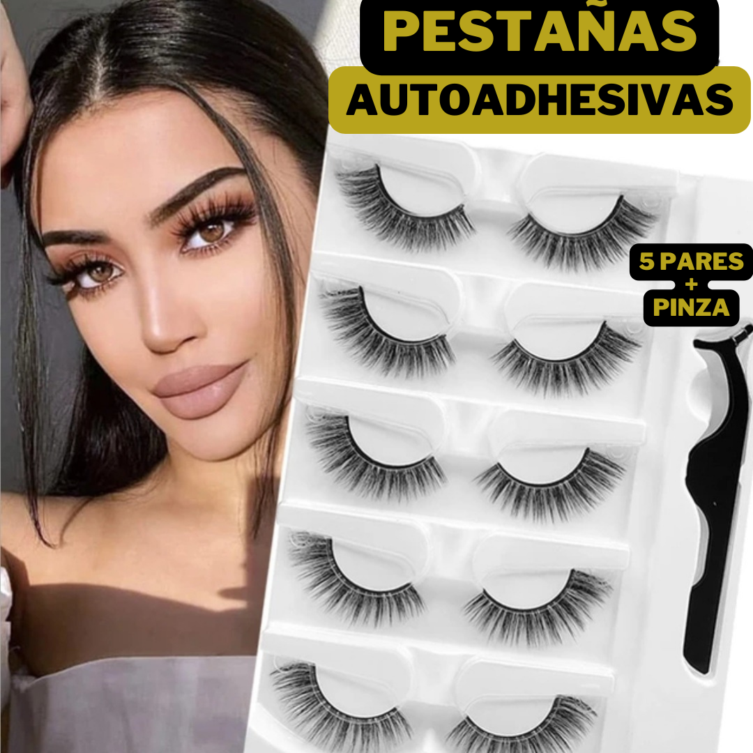 Queen™ Pestañas Autoadhesivas Reutilizables