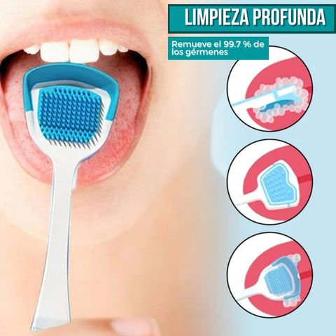 Gel limpiador de gérmenes para lengua - Fresh Breath™