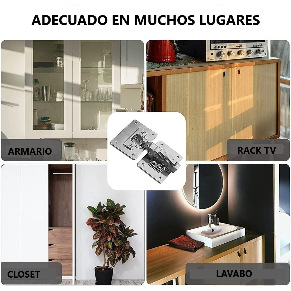 Placa para Reparación de Bisagras