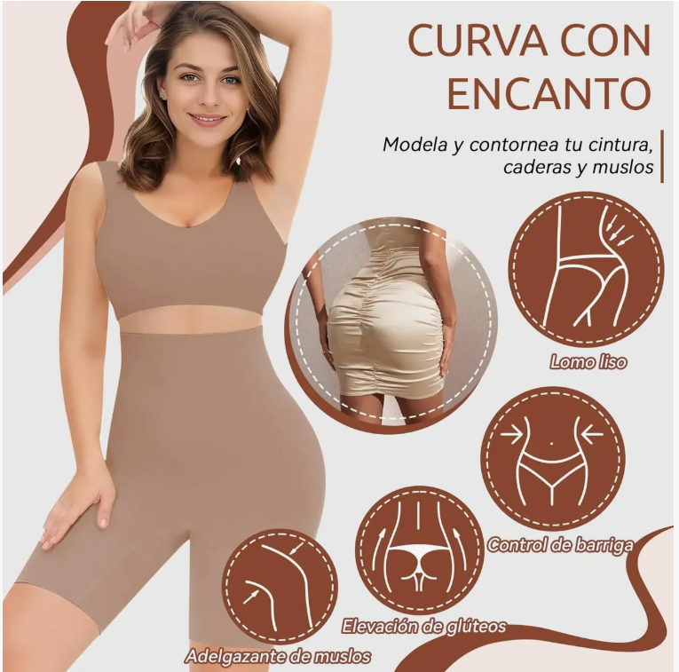 Short Control Abdomen Invisible