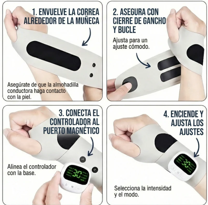 NeuroRelax™ Muñequera inteligente