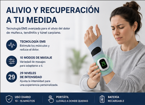 NeuroRelax™ Muñequera inteligente