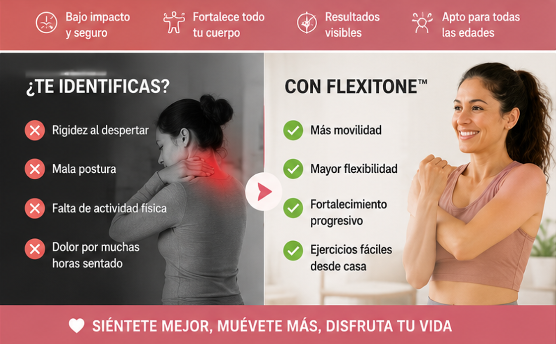 FlexiTone™ Recupera tu movilidad y seguridad.
