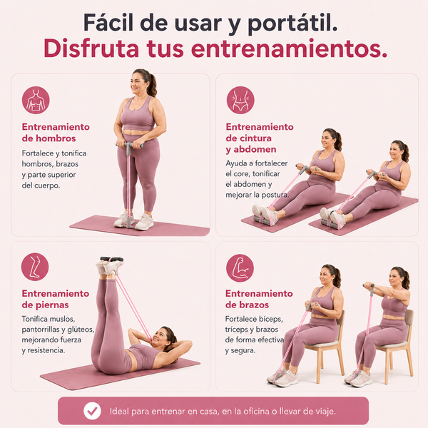 FlexiTone™ Entrenador Elástico Multifuncional