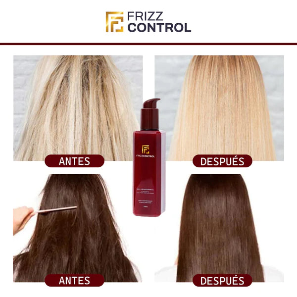 Crema alisadora de cabello FrizzControl©